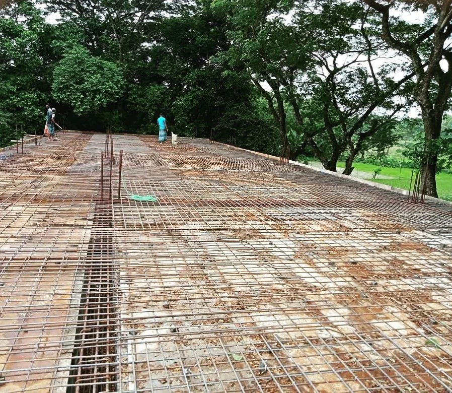 The new institute under construction