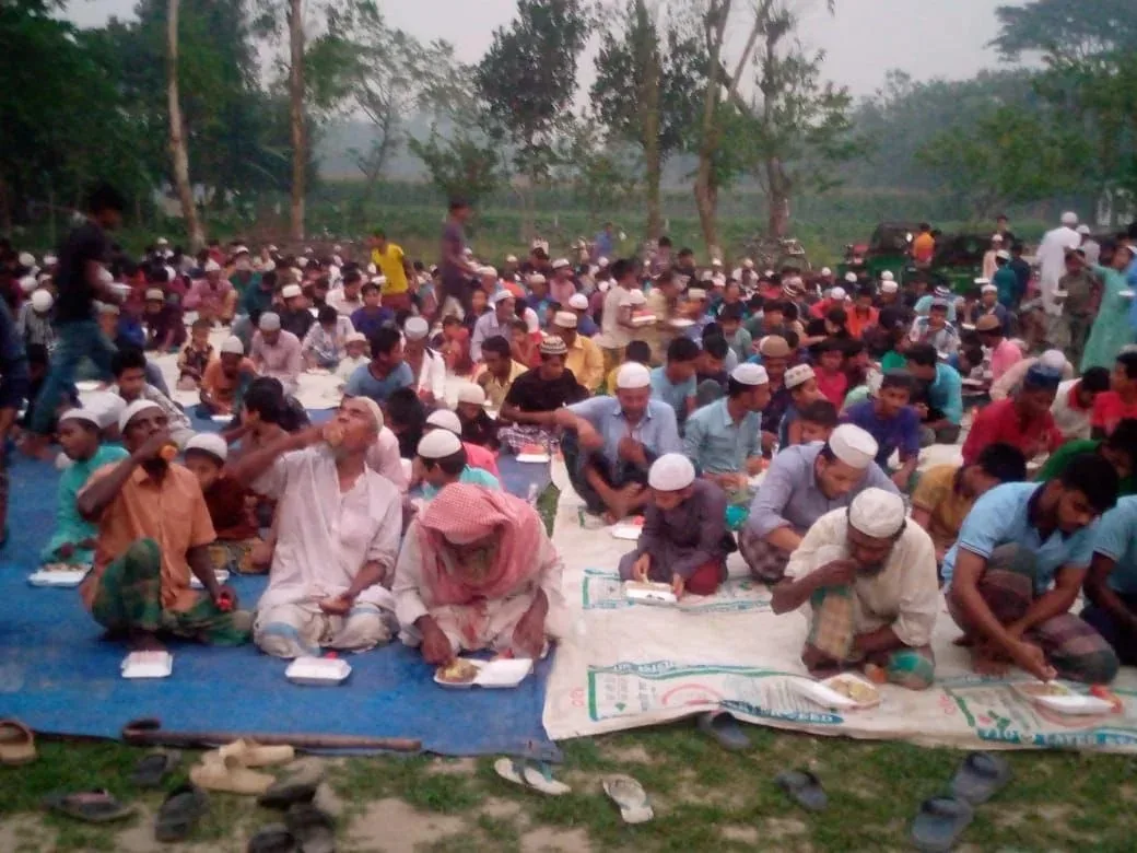 Community iftar gathering